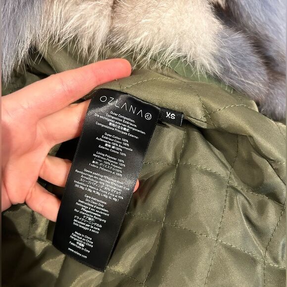 Ozlana Australia fur parka XS - Picture 2 of 9